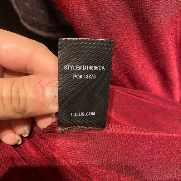 Lulu’s multi style floor length dress - Picture 8 of 9